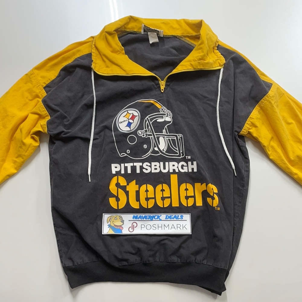 Vintage Pittsburgh Steelers 1/4 Zip Jacket